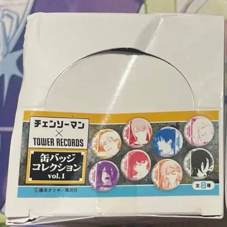 チェンソーマン マンガ展 タワーレコード 缶バッジコレクション